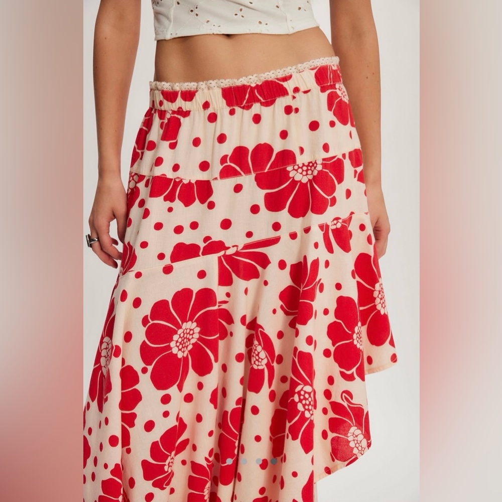 Free People printed maxi skirt - Picture 3 of 9